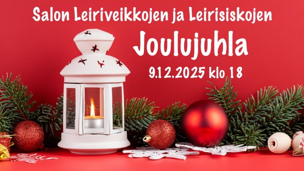 Joulujuhla 9.12 - Lue lisää